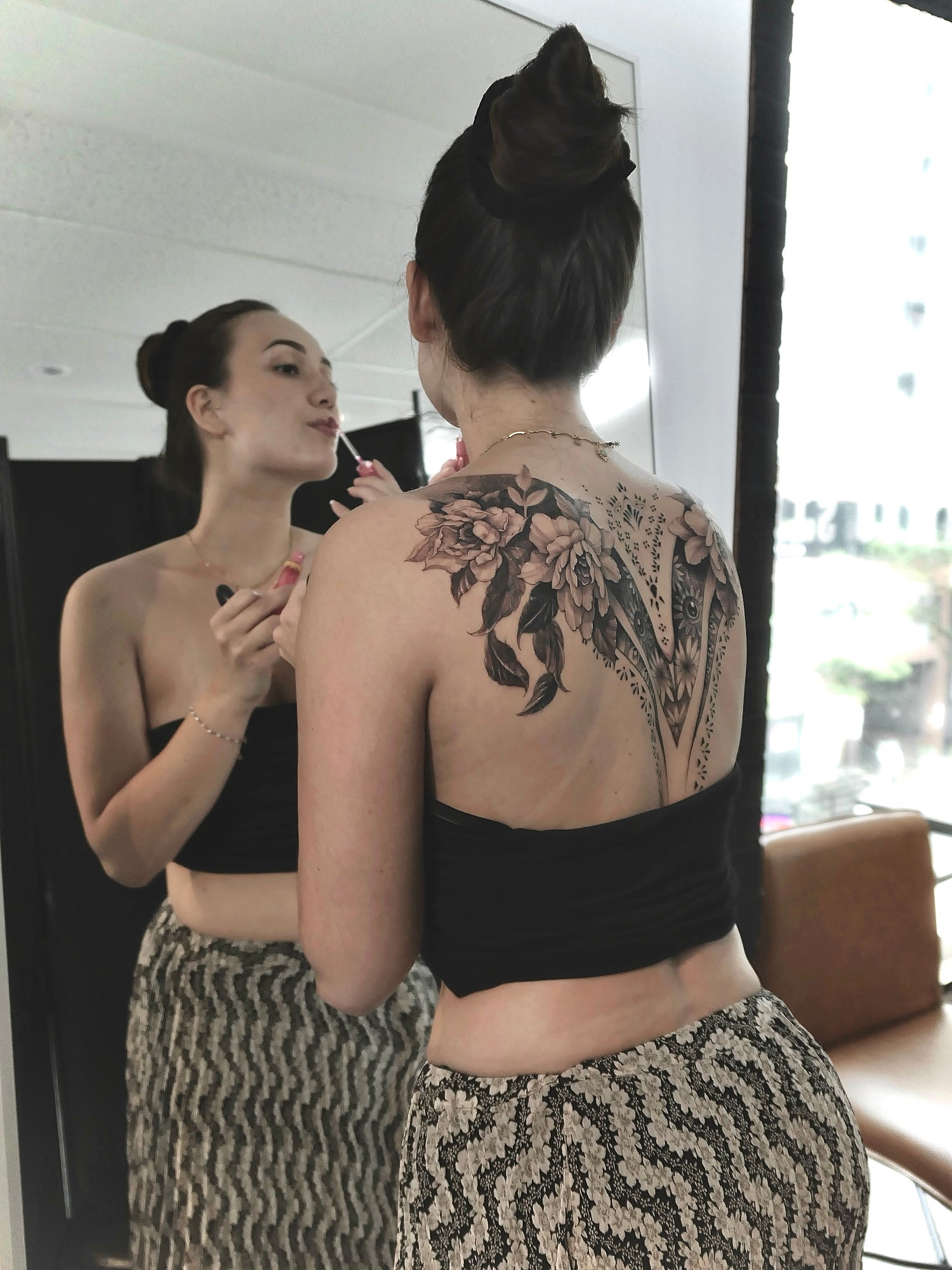 Mandala Back Tattoo